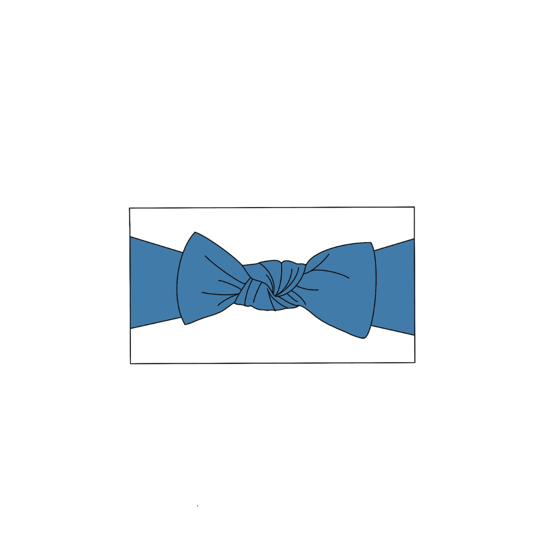 Denim Daydream Bow