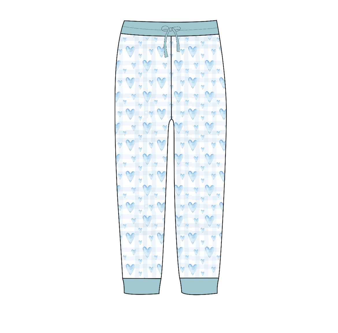 Dreamy Blues Adult Joggers