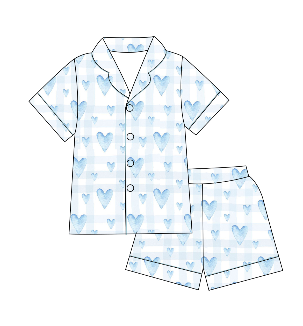 Dreamy Blues Adult Set