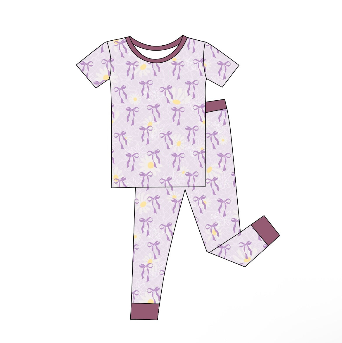Lilac Lace Set