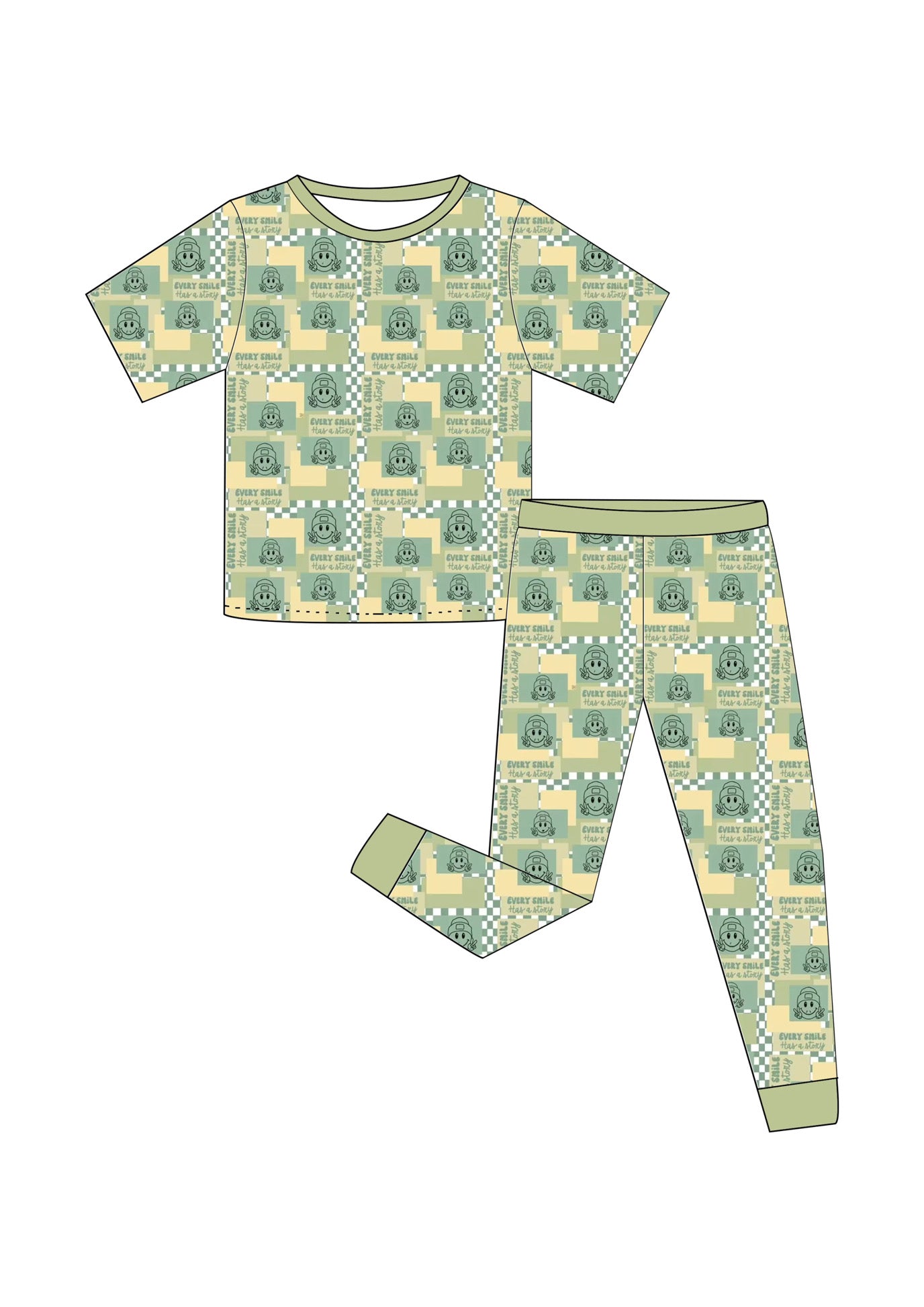 Every Smile has a story Pajama set