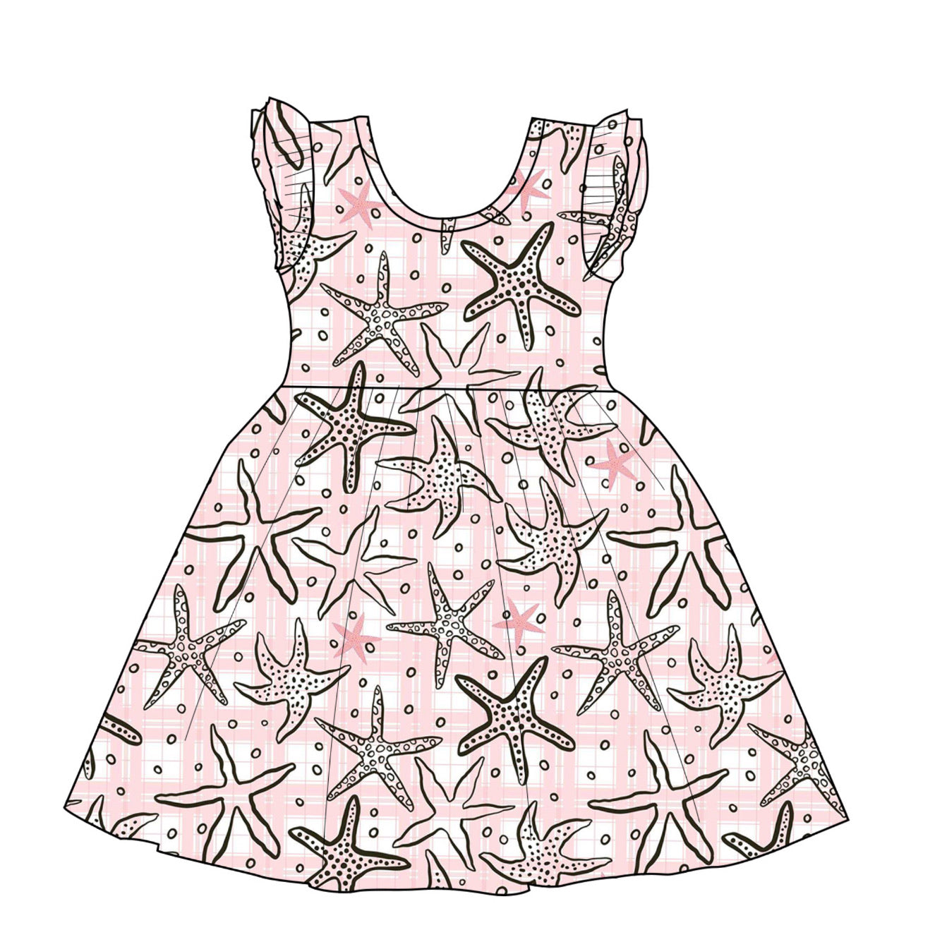 Make A Wish, Starfish - Dress