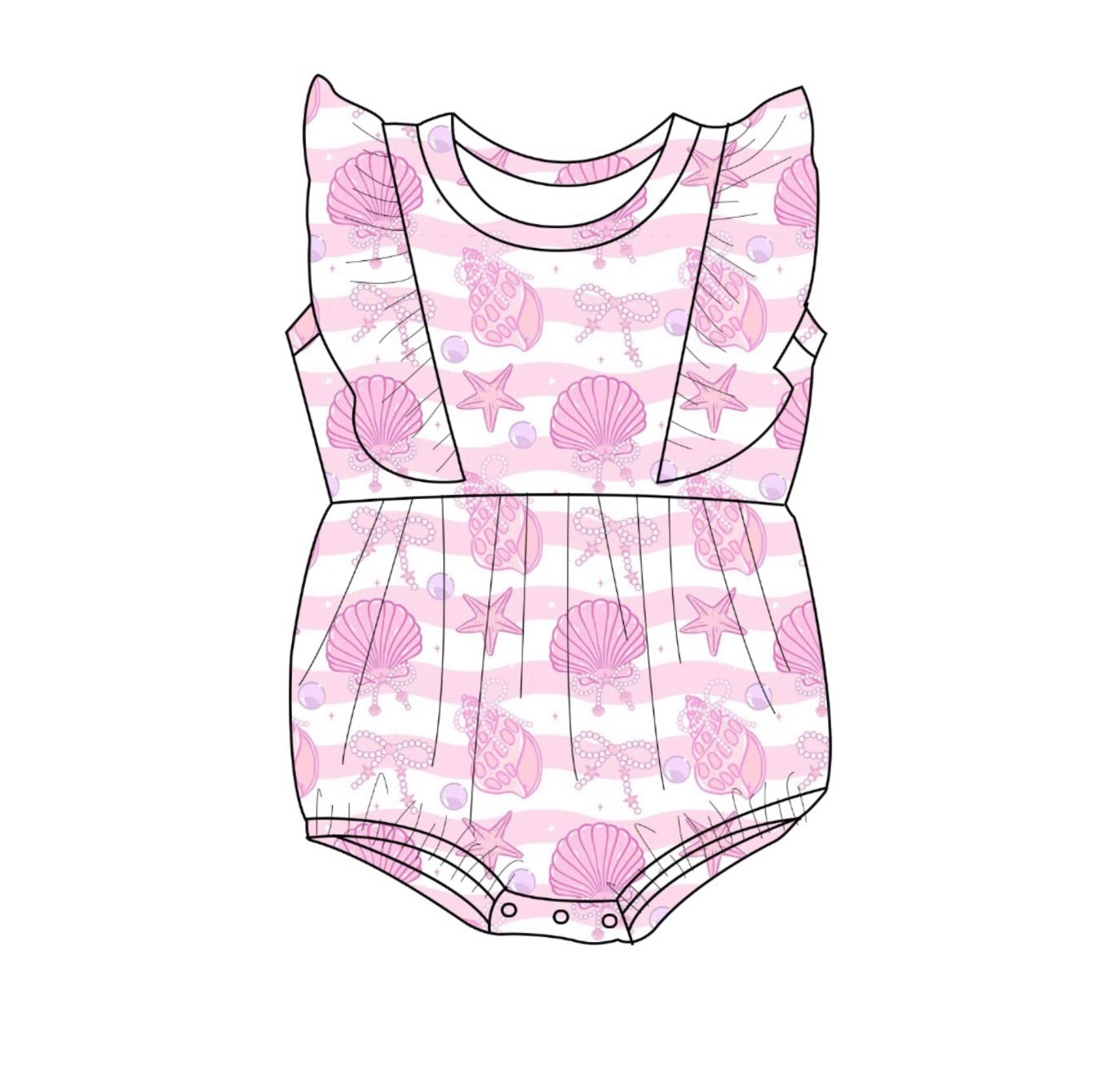 Mermaid Dreams - Bubble romper