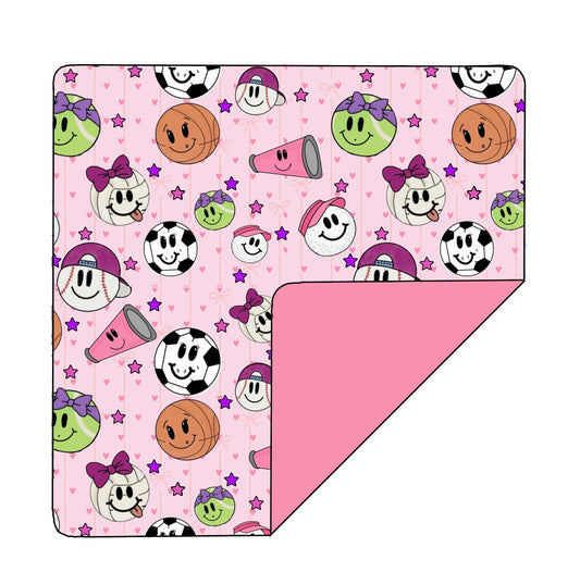 Play Like a Girl Blanket