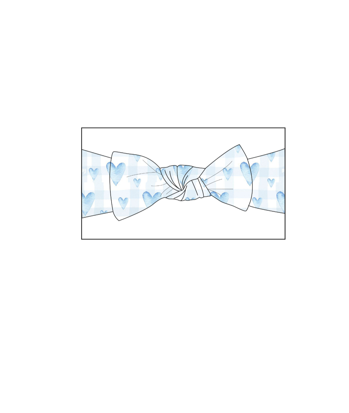 Dreamy Blues Bow