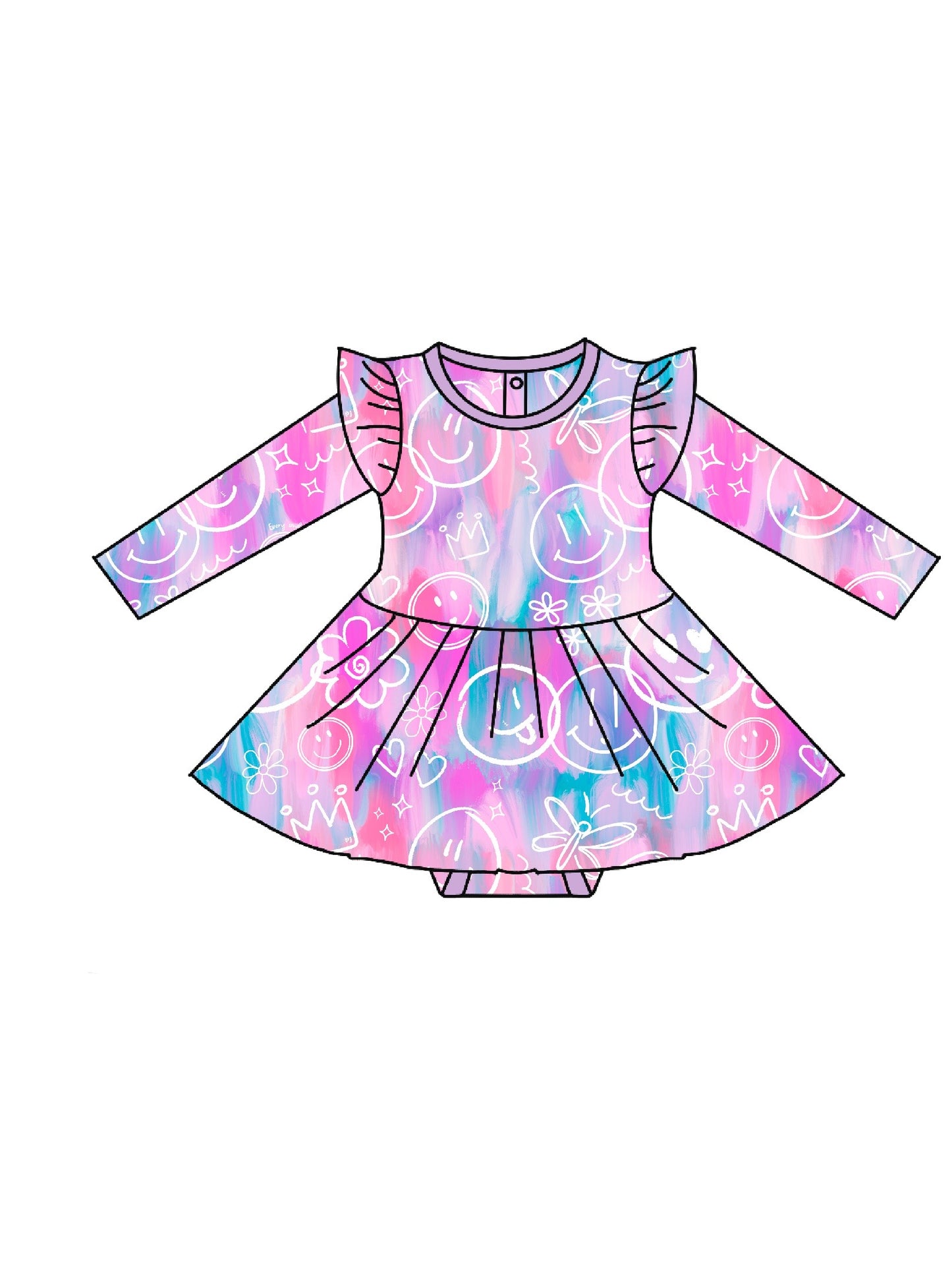 Smiles All Around Dress