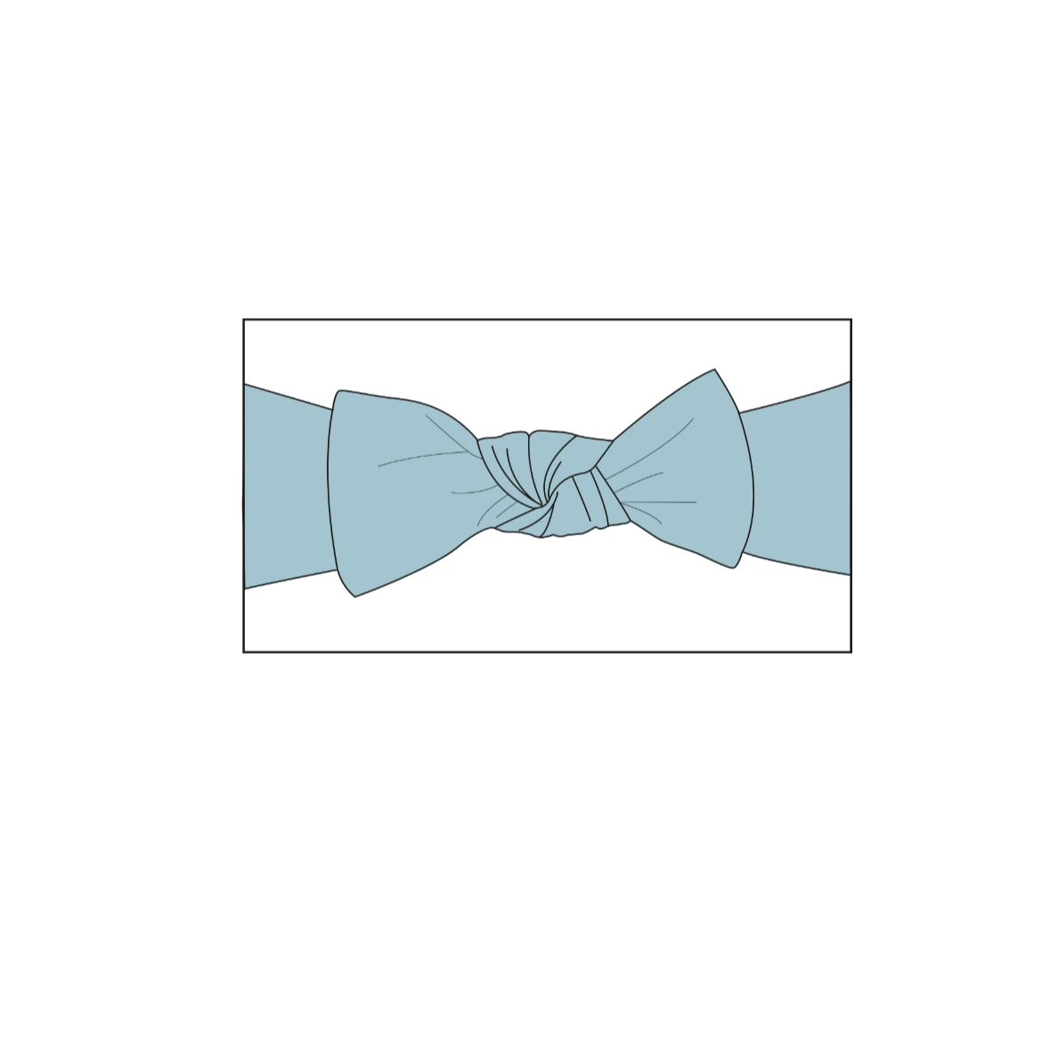 Light Blue Bow