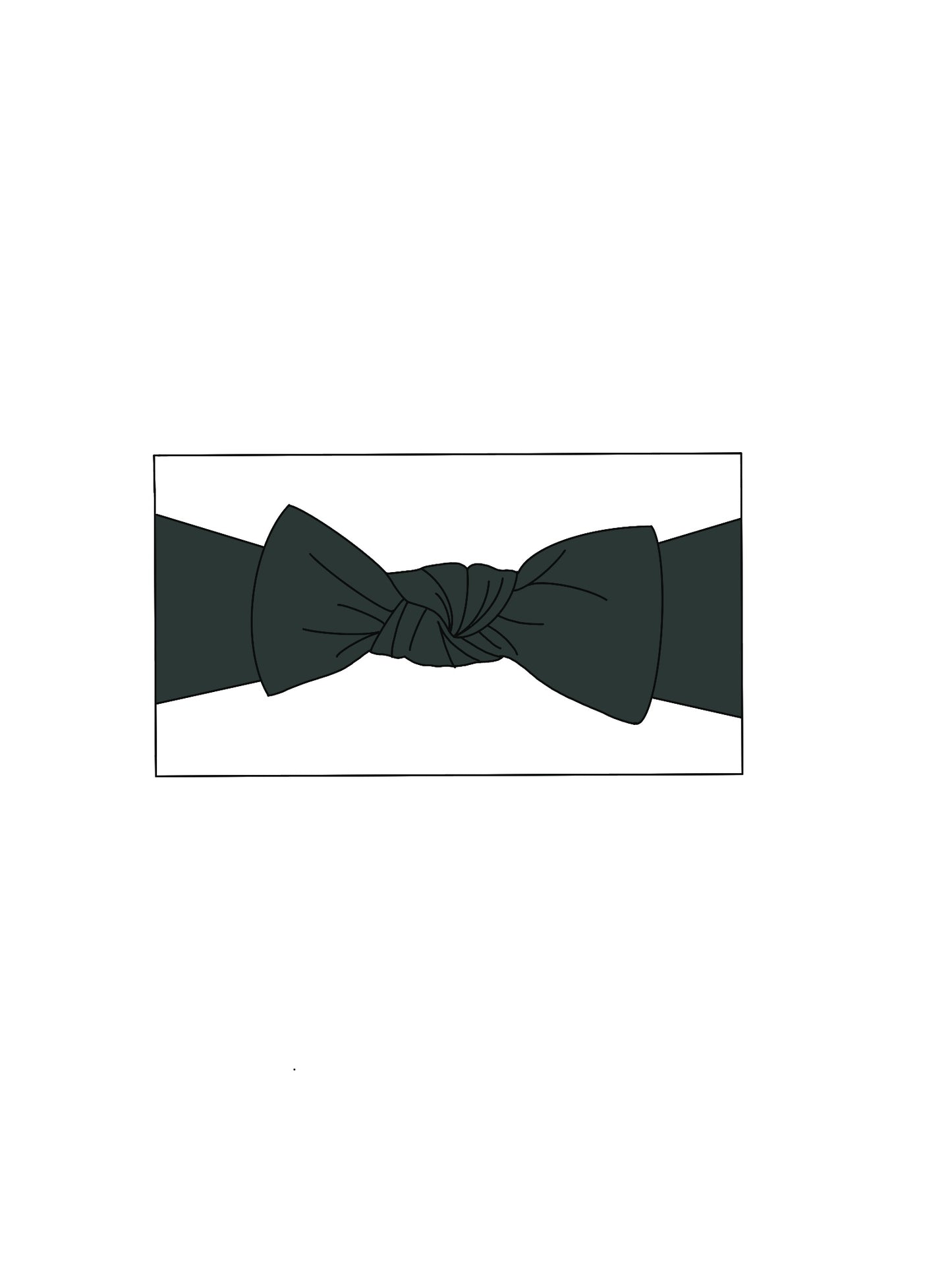 Forest Green Bow