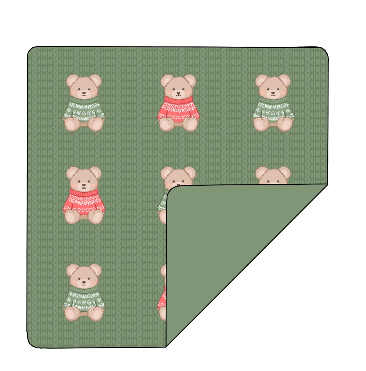 Beary Merry Blanket