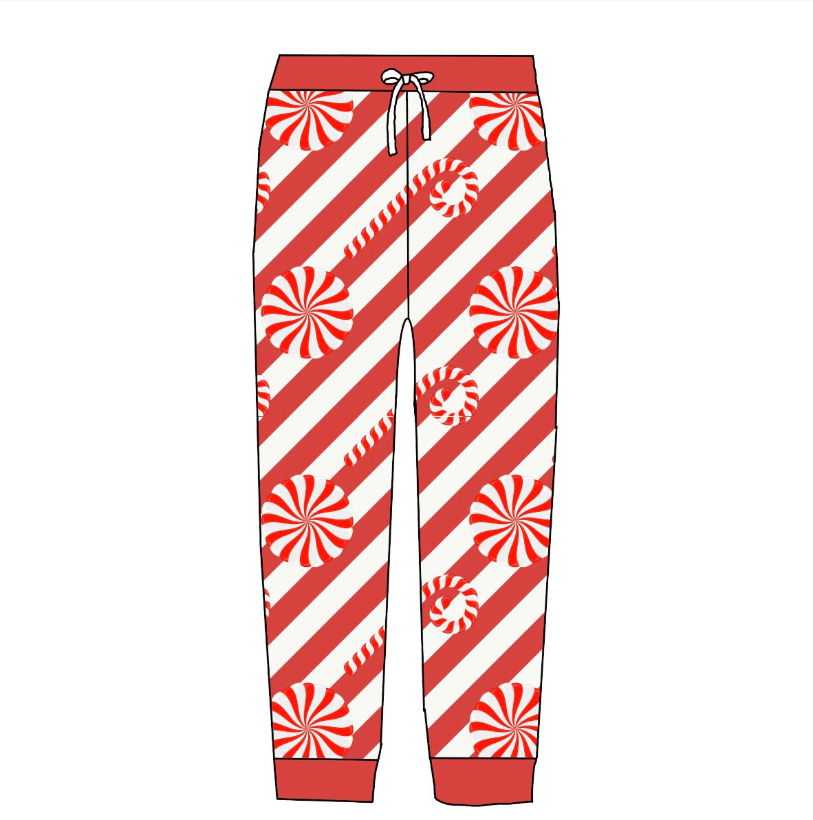 Candy Cane Lane Joggers