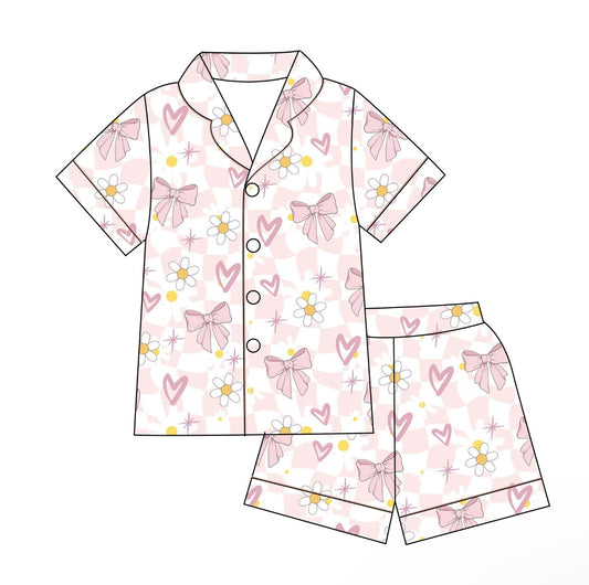 Blush and Bloom PJ Set
