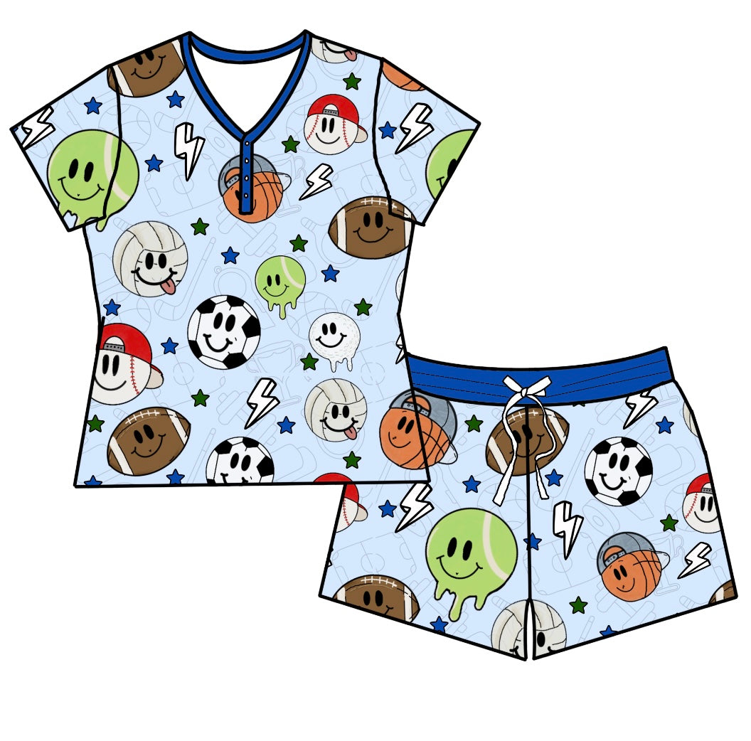 Game Face PJ Set