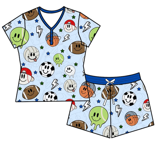 Game Face PJ Set