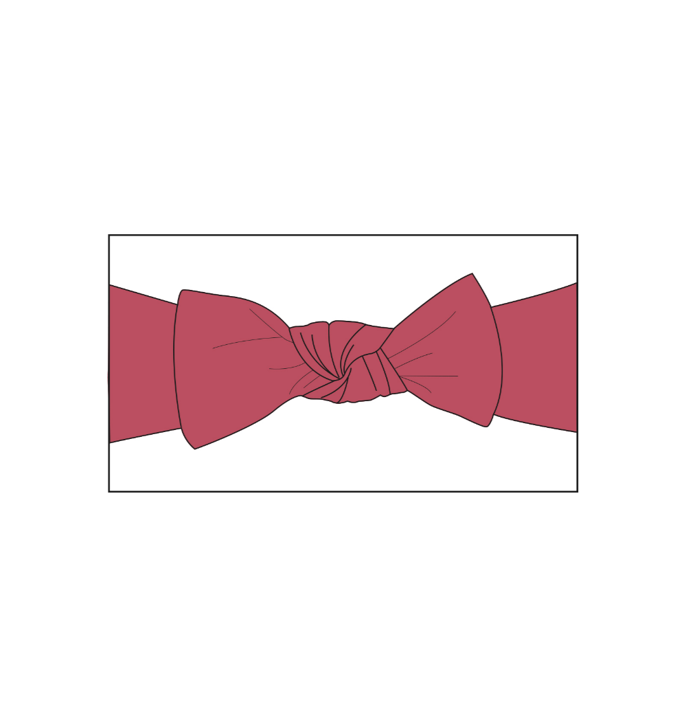 Dark Pink Bow