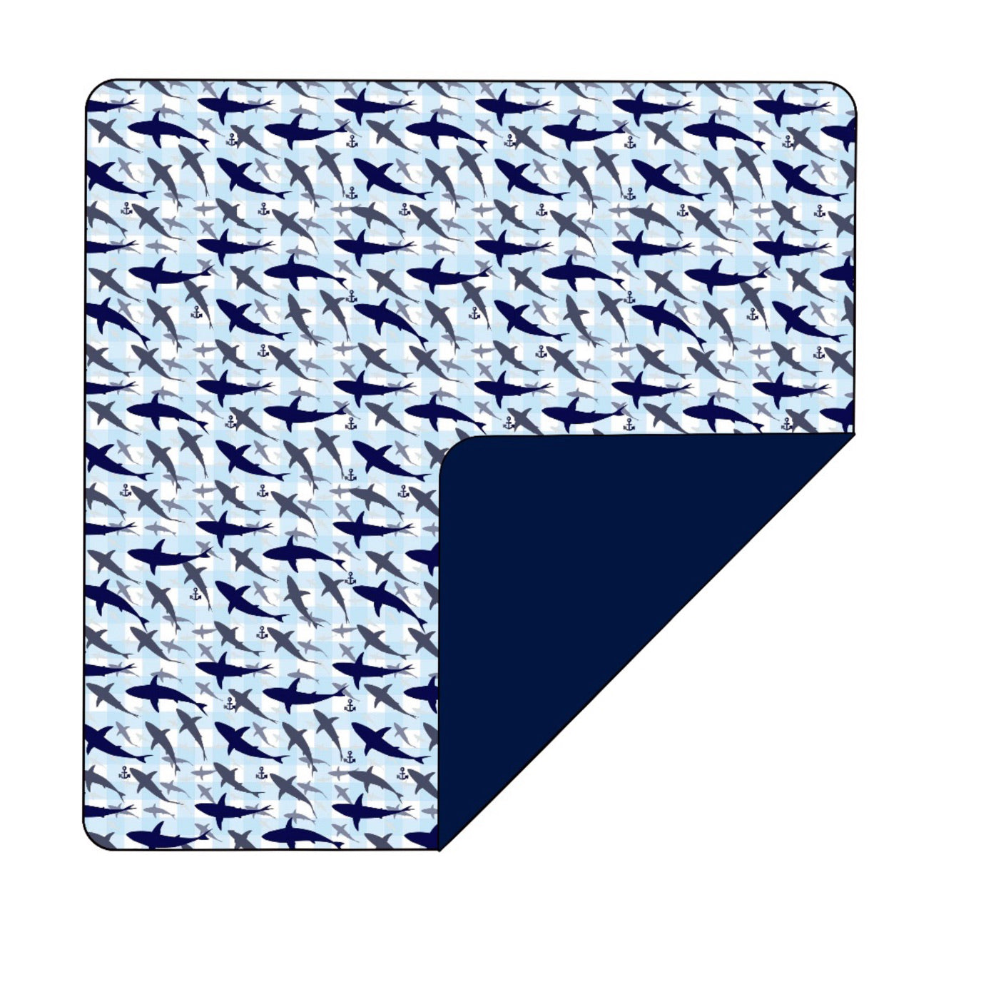 Shark Attack- Blanket