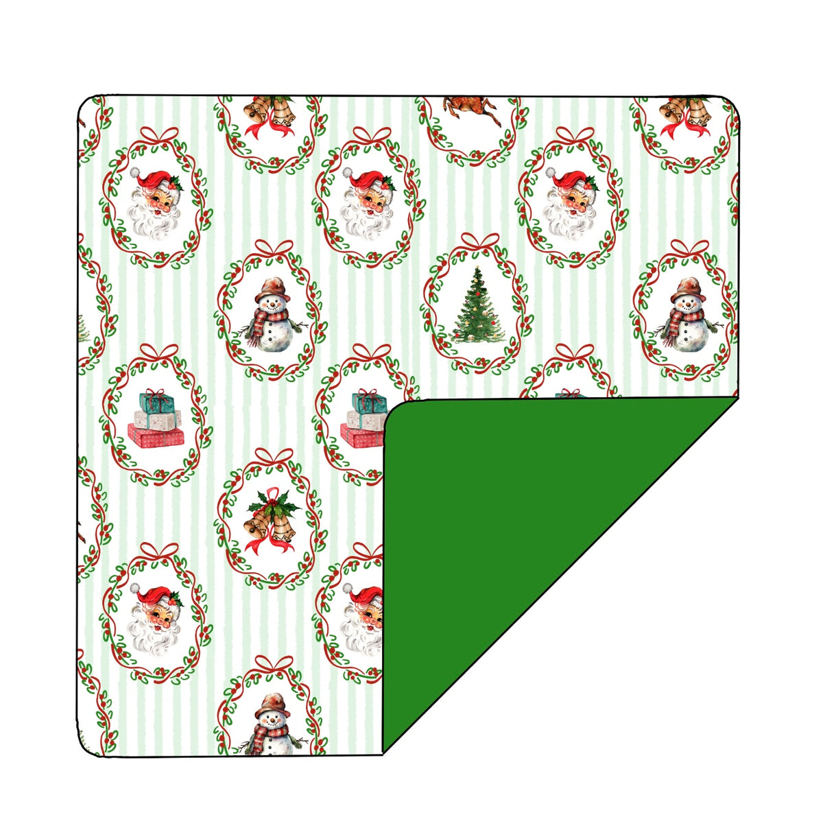 Vintage Christmas Blanket