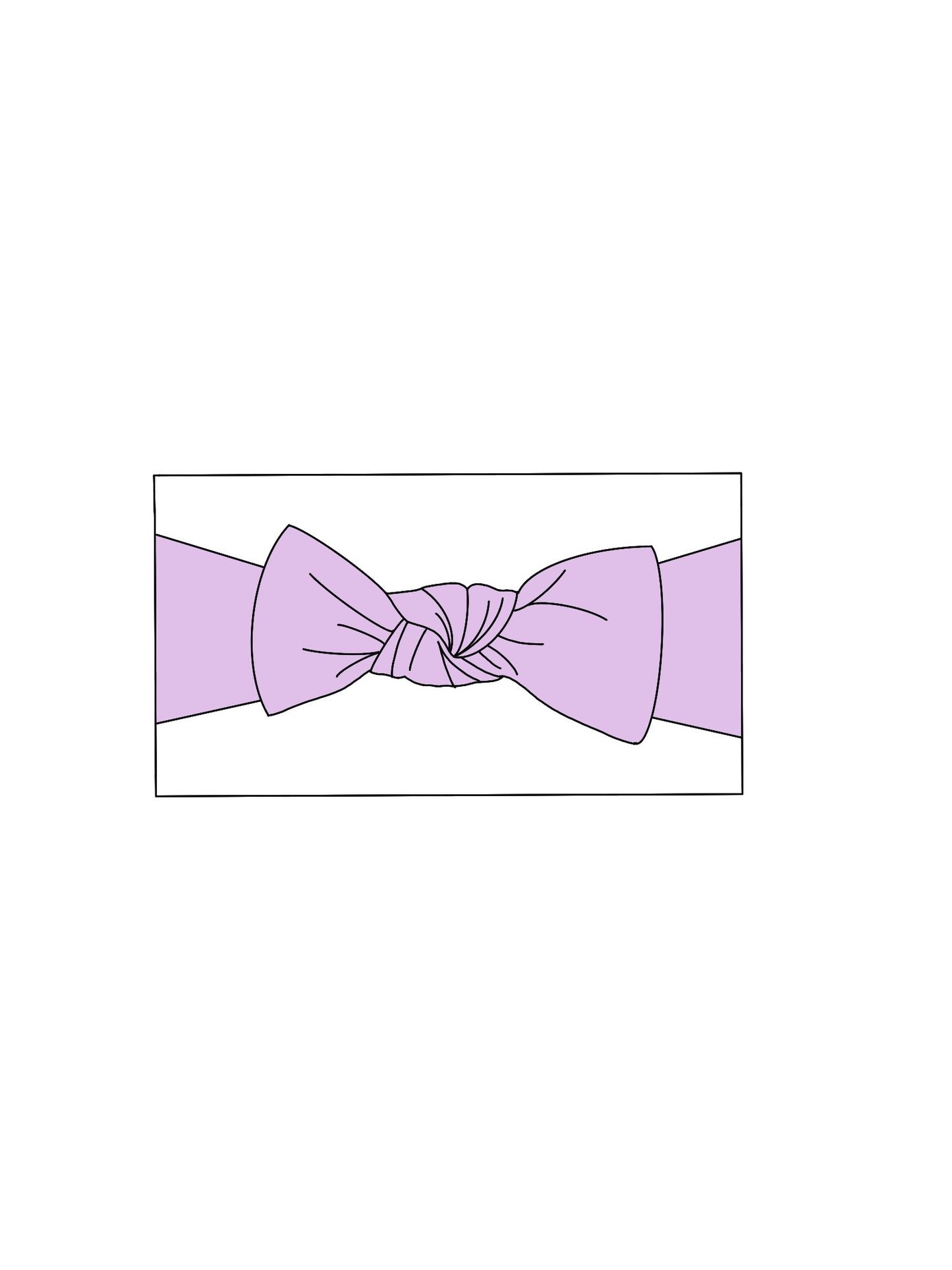 Lavender Bow