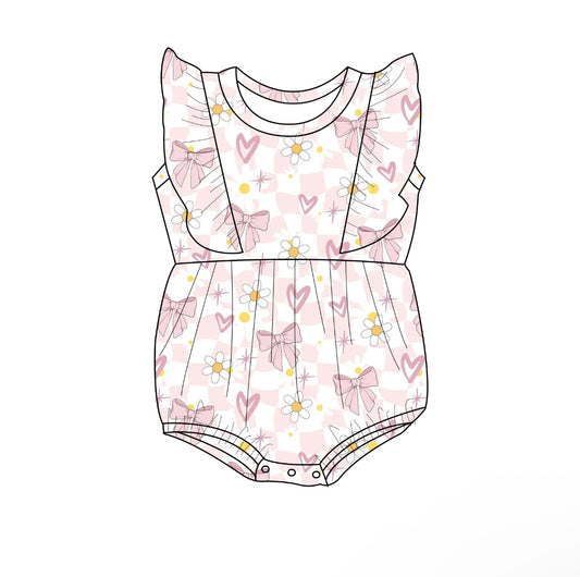 Blush and Bloom - Bubble romper