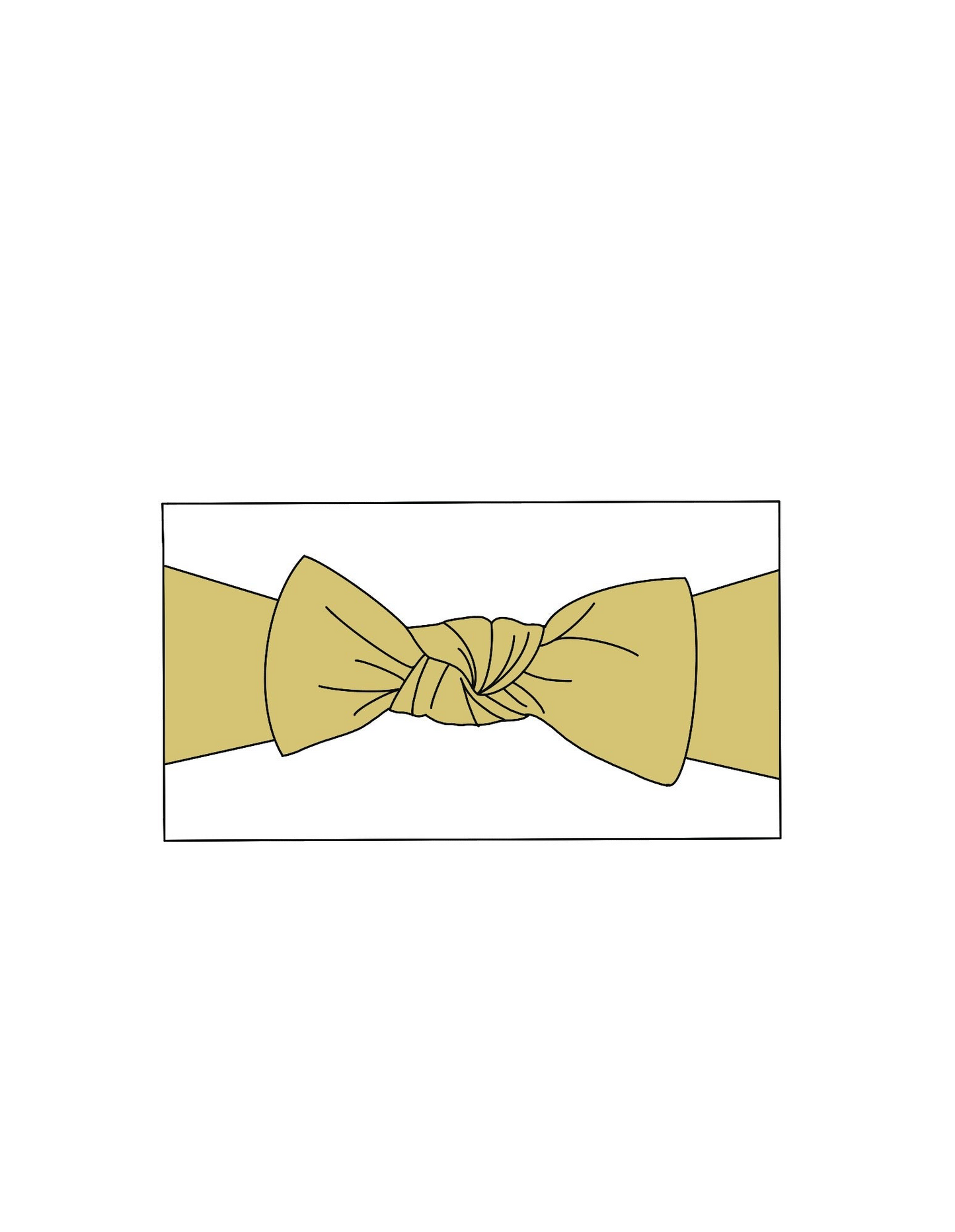 Autumn Gold Bow