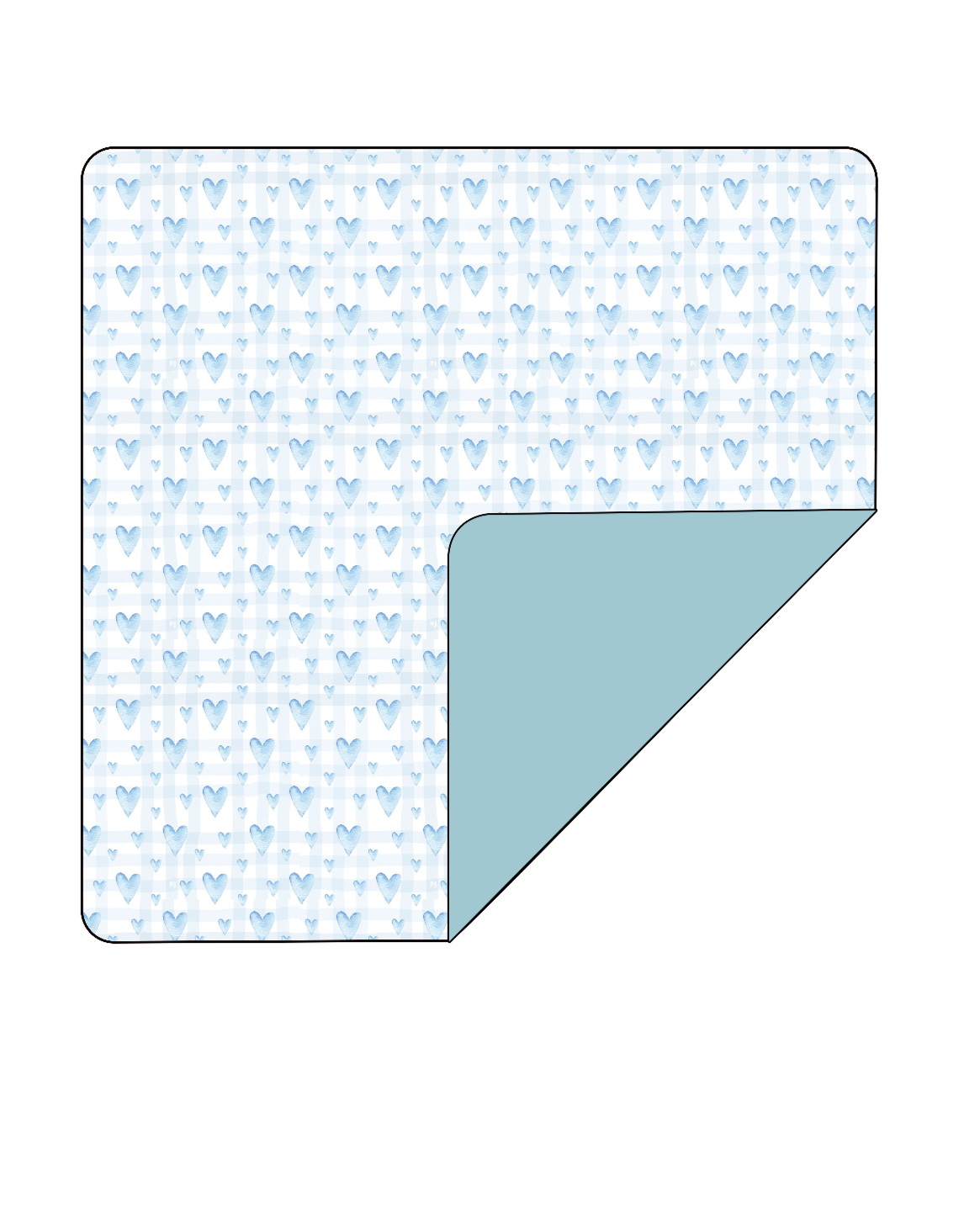 Dreamy Blue blanket