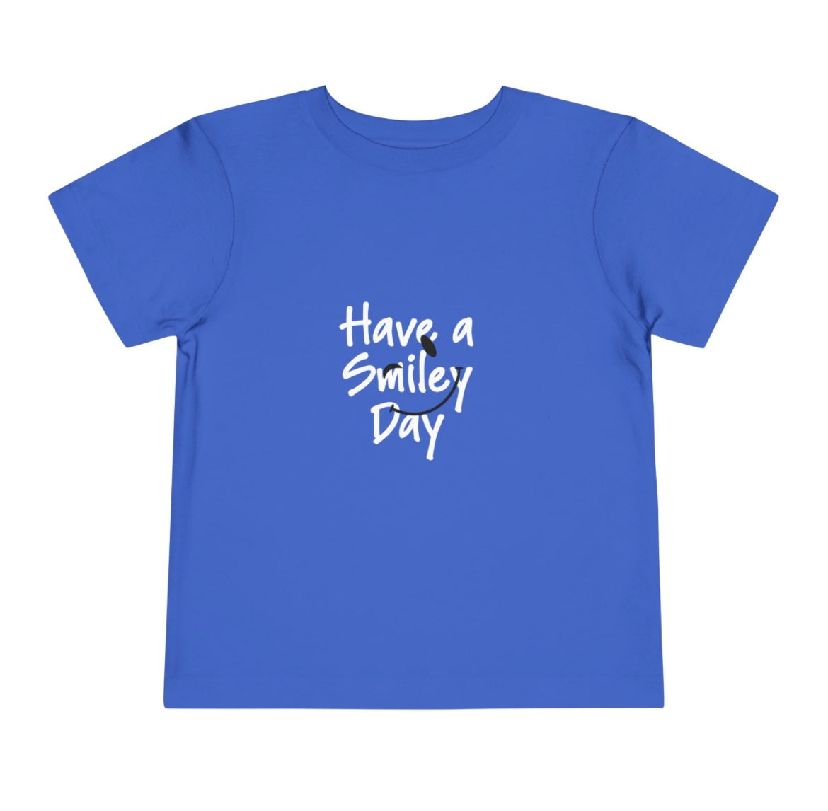 Have a Smiley Day Blue t-shirt