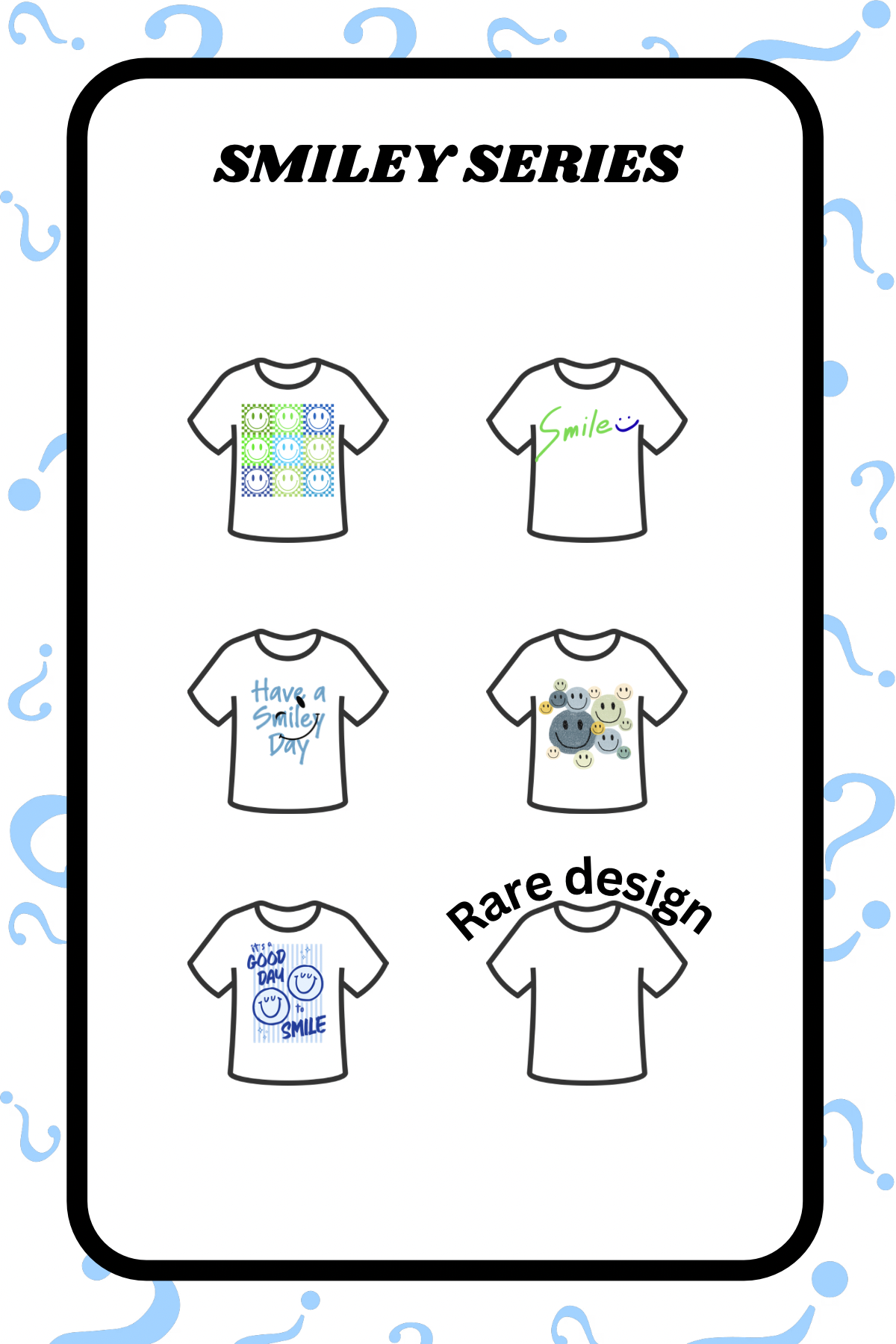 Mystery Shirt Grab Bag - Smiley Series