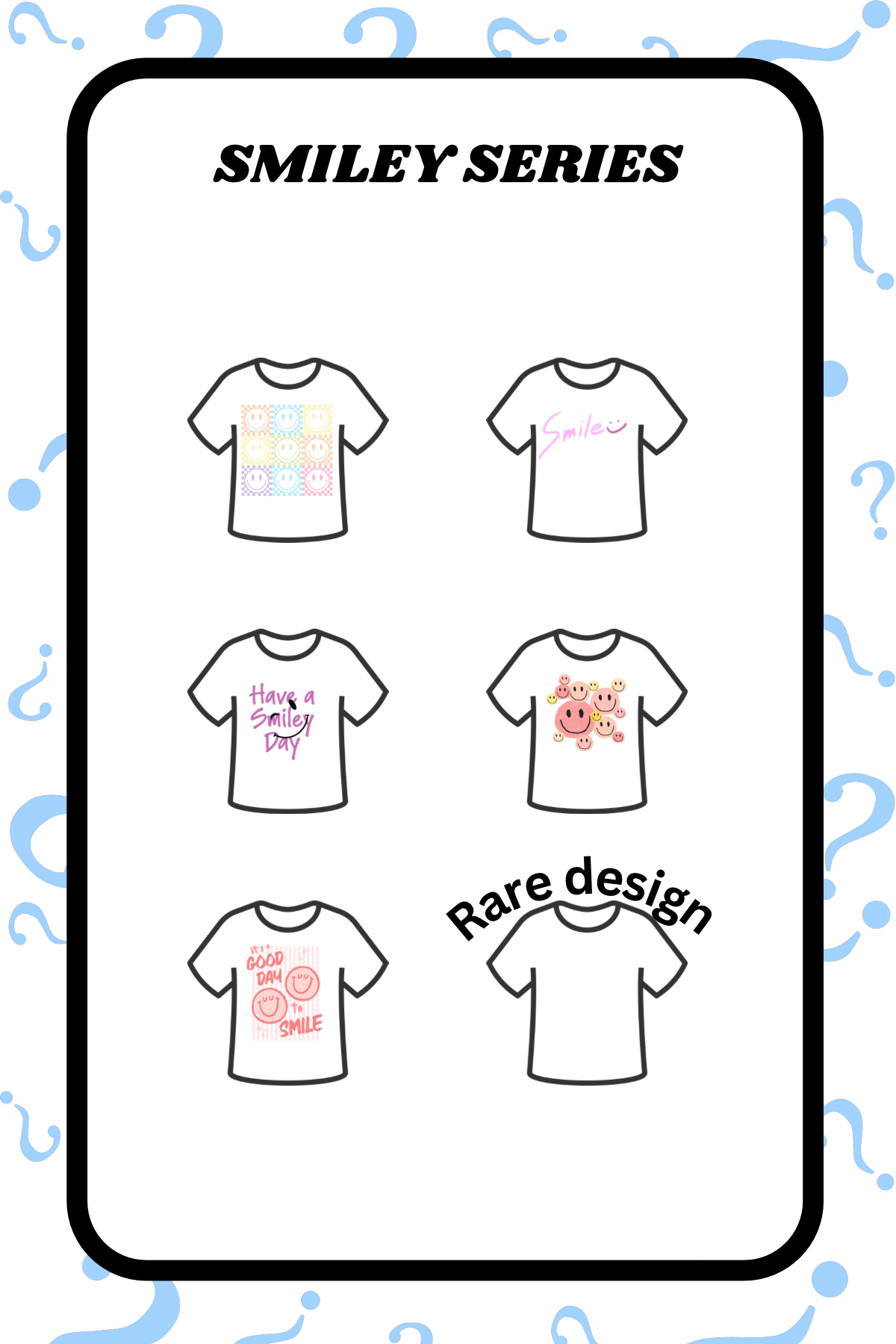 Mystery Shirt Grab Bag - Smiley Series